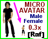 [Raf] Micro Avatar 0.3x