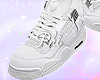 White Cute Sneakers