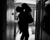 Couple Love Cutout