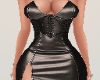 SC corset dress black