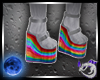 Iris Paw Heels Grey