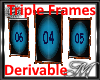 Derivable Triple Frames