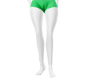Green Kitty Shorts