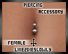.L. Belly Piercing