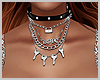 - Black Silver Necklace