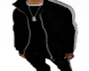 Black Camo Track Jacket