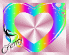 ¤C¤Glitter Rainbow heart