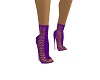 sexy purple high heel
