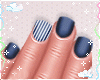 Kids Blue Nails