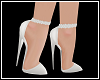 Toria White Heels