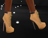 STILETTO TAN BOOTS