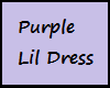 JK! Purple Lil Dress