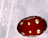Red xmas snowball