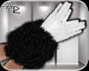 ! Fur Leather Gloves