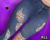 ☾ ripped jeans rll