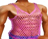 pink mesh top