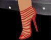 GLitter red HIGH heels