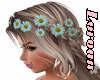 !(LOH) Head Blue Flowers
