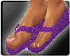 {WM} Purple Flip Flops