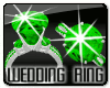 Green Diam Wedding Ring