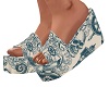 Nautical 2 Flip Flops
