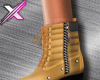 X |  Leather Boots