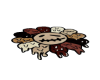 Murakami dark rug