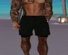 beach Black short male