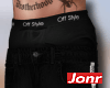 OS Black Jean Shorts + T