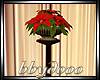 Poinsettia On Stand