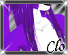 [Clo]Socky Purple Hair