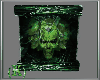 (K) Green Skull Animated