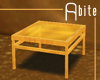 Gold Brass Coffee Table