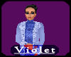 (V) Blue sweater w/coat