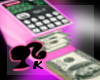 ' Pink Money Counter ♥
