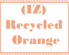 (IZ) Recycled Orange