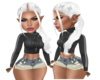 WhiteHair+Clips