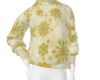 Yellow Snowflake Sweater