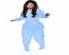 Blue onesie