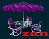 swirl purple chair