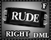 [DML] Rude Armband R|F