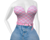 Jean mini pink