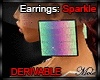 *M* Sparkle Earrings Der