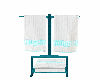 Towels w/ Stand in Teal