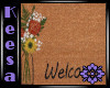 Welcome Mat Flowers