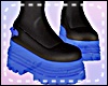 *Y* Neon Boots - Blue