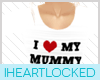 HL- I Heart My Mummy Tee