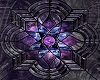 Purple Stained Glass Rug