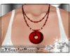 Summer Necklace Red