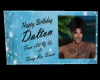 Dalton Birthday Banner